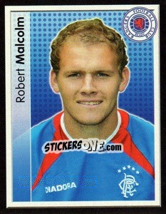 Sticker Robert Malcolm - Scottish Premier League 2003-2004 n. 381 - Panini