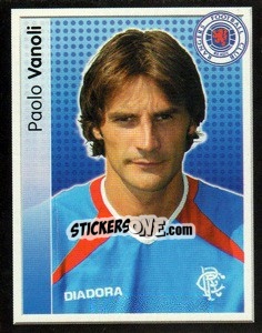 Sticker Paolo Vanoli - Scottish Premier League 2003-2004 - Panini