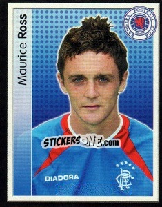 Sticker Maurice Ross - Scottish Premier League 2003-2004 - Panini