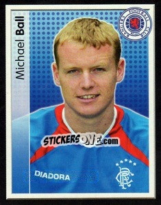Sticker Michael Ball - Scottish Premier League 2003-2004 n. 385 - Panini