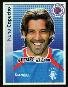 Figurina Nuno Capucho - Scottish Premier League 2003-2004 - Panini