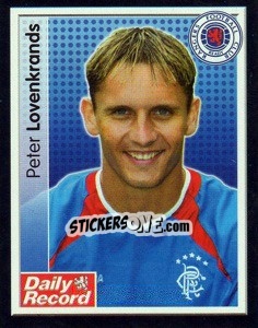 Sticker Peter Lovenkrands - Scottish Premier League 2003-2004 - Panini