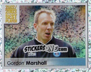Sticker Gordon Marshall - Scottish Premier League 2003-2004 n. 399 - Panini