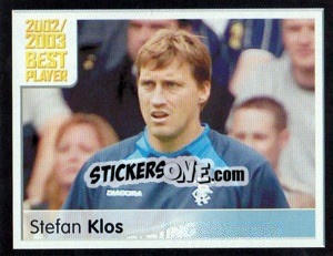 Cromo Stefan Klos - Scottish Premier League 2003-2004 - Panini
