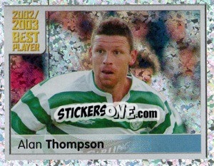 Sticker Alan Thompson - Scottish Premier League 2003-2004 n. 403 - Panini