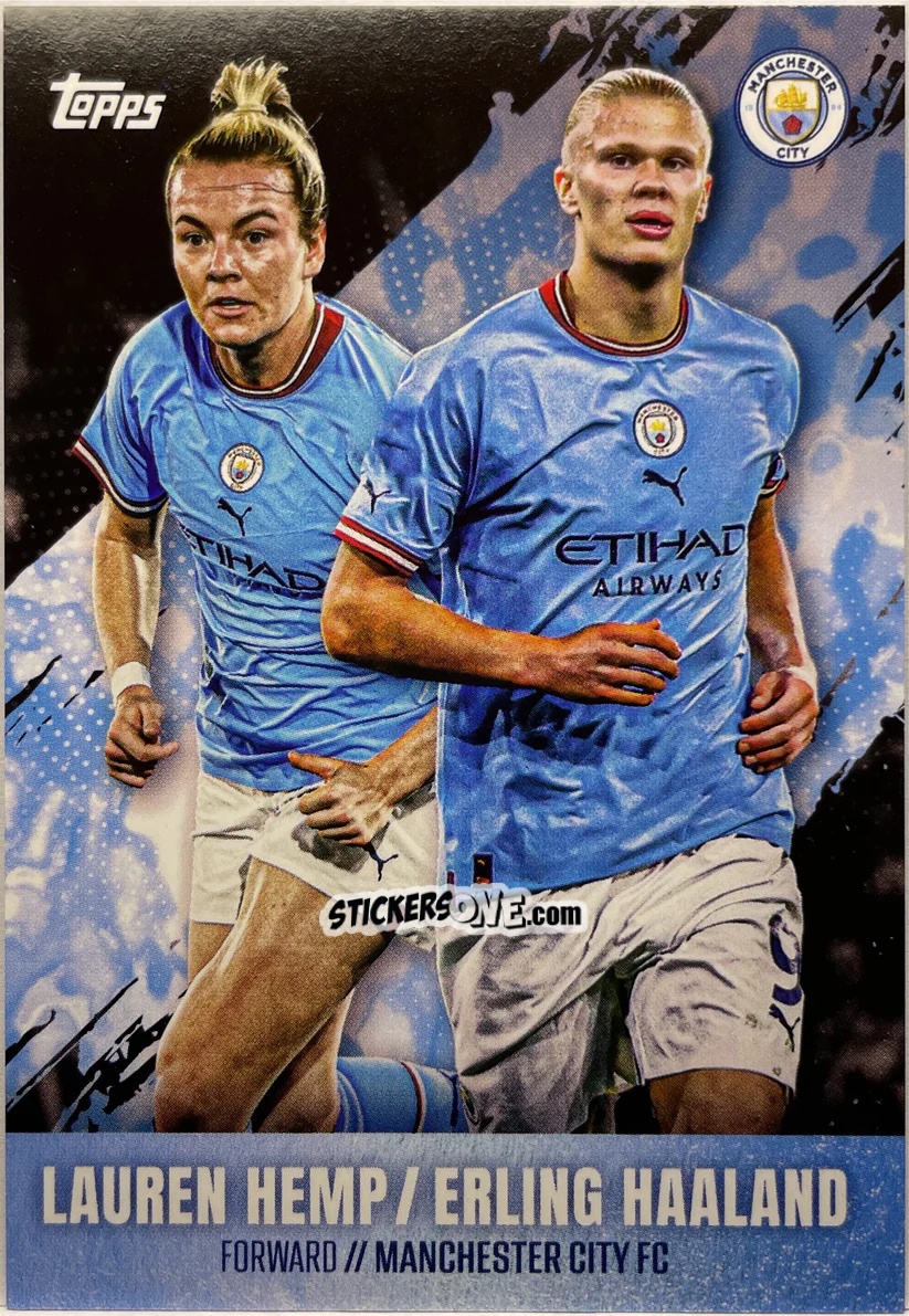 Sticker Lauren Hemp / Erling Haaland