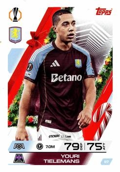 Cromo Youri Tielemans - UEFA Champions League & Europa League 2025-2026. Match Attax
 n. 87 - Topps