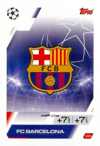 Cromo Team Badge - UEFA Champions League & Europa League 2025-2026. Match Attax
 n. 100 - Topps
