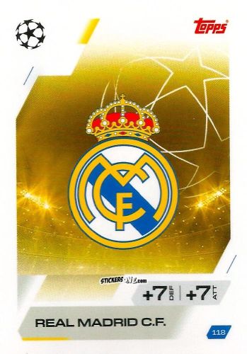 Cromo Team Badge - UEFA Champions League & Europa League 2025-2026. Match Attax
 n. 118 - Topps