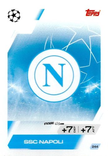Sticker Team Badge - UEFA Champions League & Europa League 2025-2026. Match Attax
 n. 244 - Topps