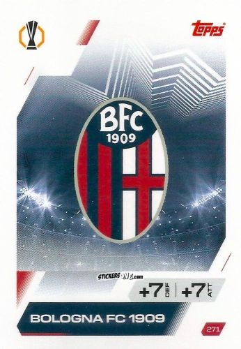 Sticker Team Badge - UEFA Champions League & Europa League 2025-2026. Match Attax
 n. 271 - Topps