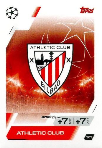 Cromo Team Badge - UEFA Champions League & Europa League 2025-2026. Match Attax
 n. 303 - Topps