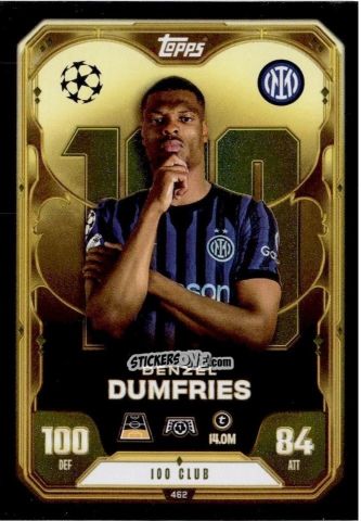 Cromo Denzel Dumfries - UEFA Champions League & Europa League 2025-2026. Match Attax
 n. 462 - Topps