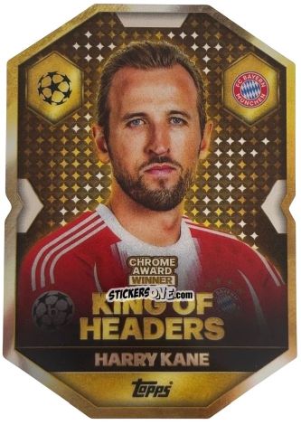 Sticker Harry Kane - UEFA Champions League & Europa League 2025-2026. Match Attax
 n. CA7 - Topps