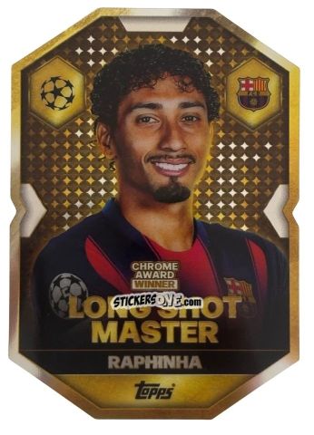 Cromo Raphinha - UEFA Champions League & Europa League 2025-2026. Match Attax
 n. CA11 - Topps