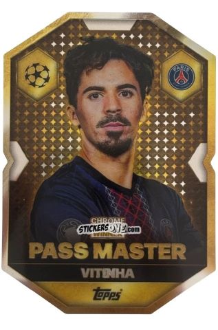 Cromo Vitinha - UEFA Champions League & Europa League 2025-2026. Match Attax
 n. CA12 - Topps
