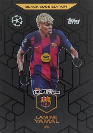 Sticker Lamine Yamal - UEFA Champions League & Europa League 2025-2026. Match Attax
 n. BE3 - Topps