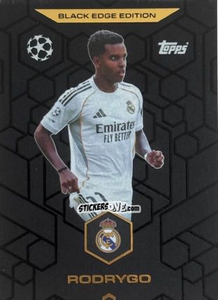 Cromo Rodrygo - UEFA Champions League & Europa League 2025-2026. Match Attax
 n. BE4 - Topps