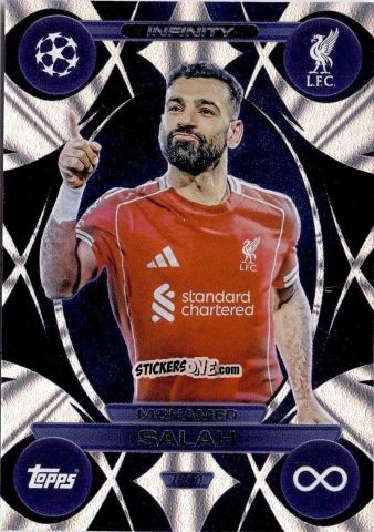 Sticker Mohamed Salah - UEFA Champions League & Europa League 2025-2026. Match Attax
 n. IN1 - Topps
