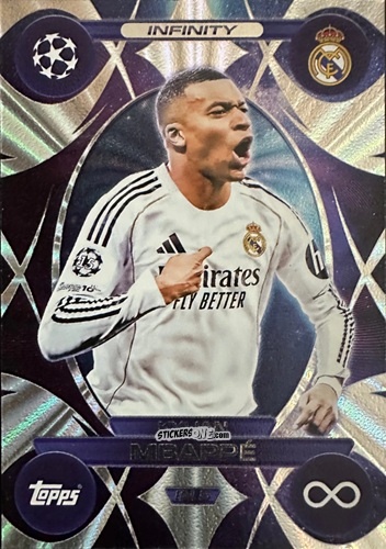 Figurina Kylian Mbappé - UEFA Champions League & Europa League 2025-2026. Match Attax
 n. IN5 - Topps