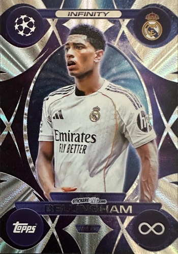 Figurina Jude Bellingham - UEFA Champions League & Europa League 2025-2026. Match Attax
 n. IN6 - Topps