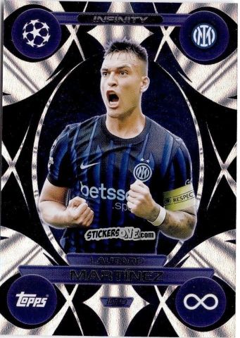 Cromo Lautaro Martínez - UEFA Champions League & Europa League 2025-2026. Match Attax
 n. IN9 - Topps