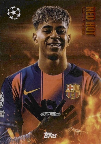 Cromo Lamine Yamal - UEFA Champions League & Europa League 2025-2026. Match Attax
 n. RH-LY - Topps
