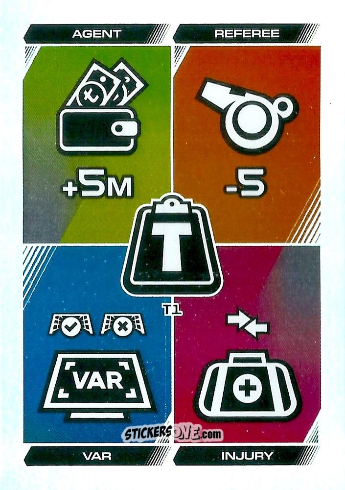 Sticker Tactic card - UEFA Champions League & Europa League 2025-2026. Match Attax
 n. T1 - Topps