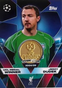 Sticker Jerzy Dudek - UEFA Champions League & Europa League 2025-2026. Match Attax
 n. UCLW-JD - Topps