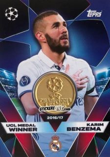 Cromo Karim Benzema - UEFA Champions League & Europa League 2025-2026. Match Attax
 n. UCLW-KM - Topps