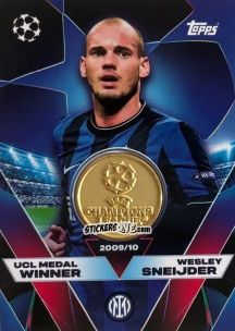 Figurina Wesley Sneijder - UEFA Champions League & Europa League 2025-2026. Match Attax
 n. UCLW-WS - Topps