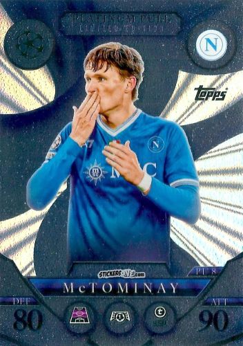 Cromo Scott McTominay - UEFA Champions League & Europa League 2025-2026. Match Attax
 n. PL8 - Topps