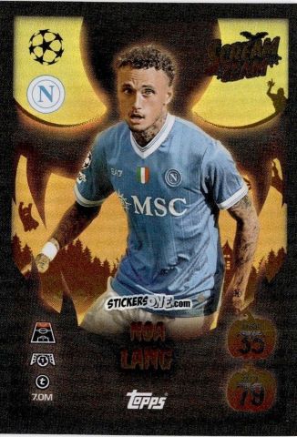 Cromo Noa Lang - UEFA Champions League & Europa League 2025-2026. Match Attax
 n. ST10 - Topps