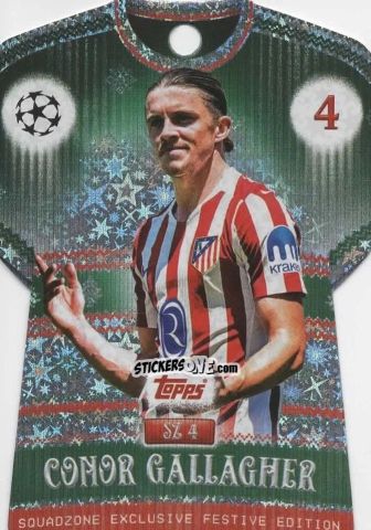Sticker Conor Gallagher - UEFA Champions League & Europa League 2025-2026. Match Attax
 n. SZ4 - Topps