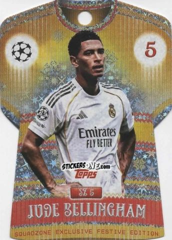 Figurina Jude Bellingham - UEFA Champions League & Europa League 2025-2026. Match Attax
 n. SZ5 - Topps