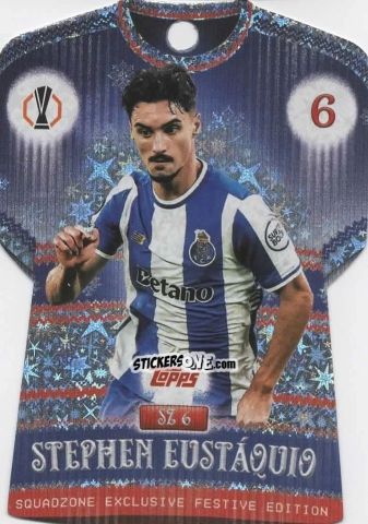 Sticker Stephen Eustaquio - UEFA Champions League & Europa League 2025-2026. Match Attax
 n. SZ6 - Topps