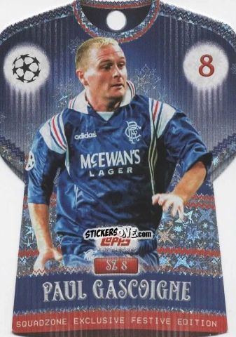 Figurina Paul Gascoigne - UEFA Champions League & Europa League 2025-2026. Match Attax
 n. SZ8 - Topps