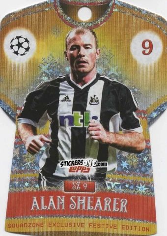 Cromo Alan Shearer - UEFA Champions League & Europa League 2025-2026. Match Attax
 n. SZ9 - Topps