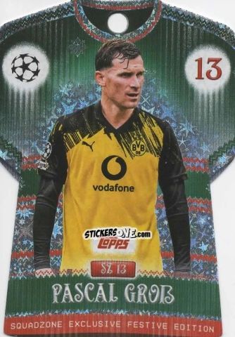 Figurina Pascal Gross - UEFA Champions League & Europa League 2025-2026. Match Attax
 n. SZ13 - Topps