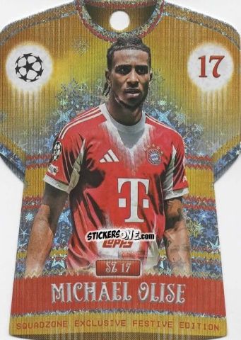 Cromo Michael Olise - UEFA Champions League & Europa League 2025-2026. Match Attax
 n. SZ17 - Topps