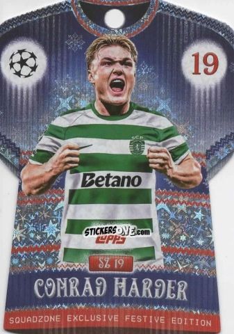 Figurina Conrad Harder - UEFA Champions League & Europa League 2025-2026. Match Attax
 n. SZ19 - Topps