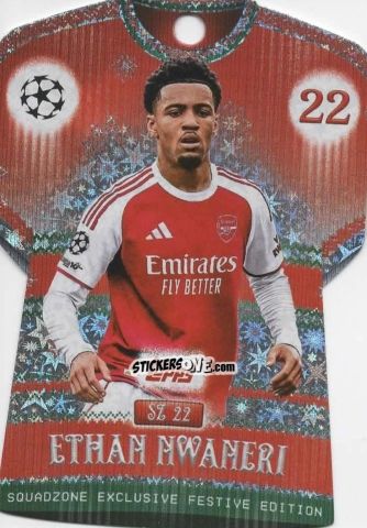 Figurina Ethan Nwaneri - UEFA Champions League & Europa League 2025-2026. Match Attax
 n. SZ22 - Topps