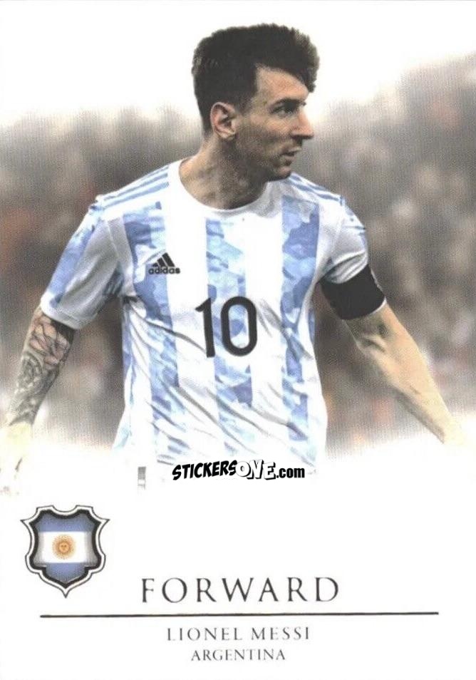 Sticker Lionel Messi - World Football UNIQUE 2021-2022
 n. 80 - Futera