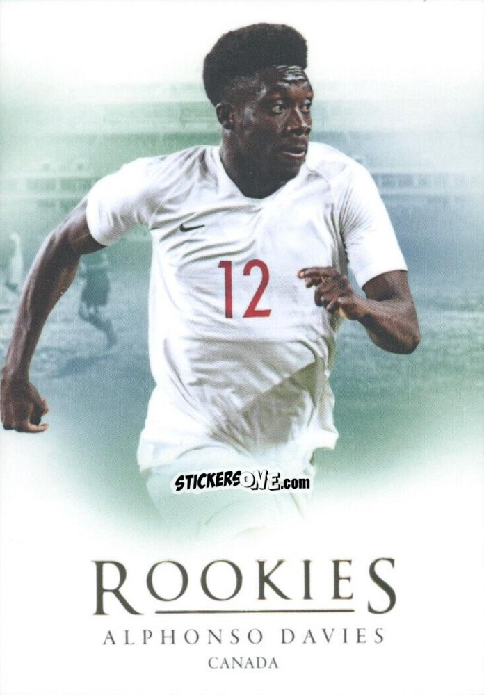 Figurina Alphonso Davies - World Football UNIQUE 2021-2022
 n. 93 - Futera