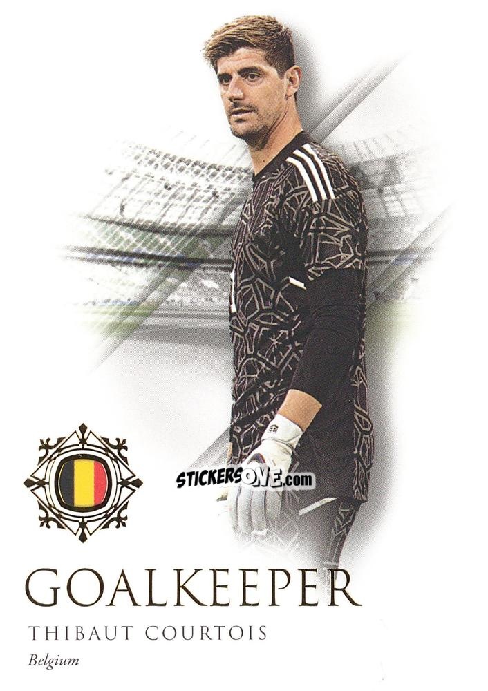 Cromo Thibaut Courtois - World Football UNIQUE 2022-2023
 n. 2 - Futera