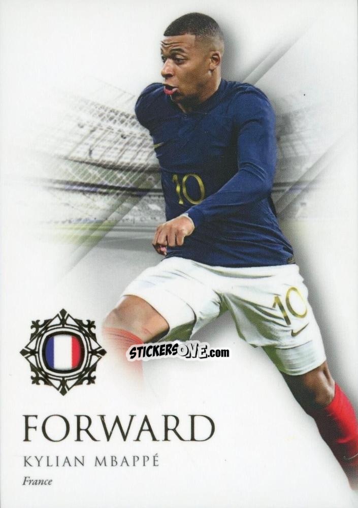 Sticker Kylian Mbappe - World Football UNIQUE 2022-2023
 n. 77 - Futera