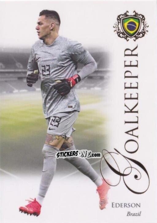 Figurina Ederson - World Football UNIQUE 2023-2024
 n. 3 - Futera