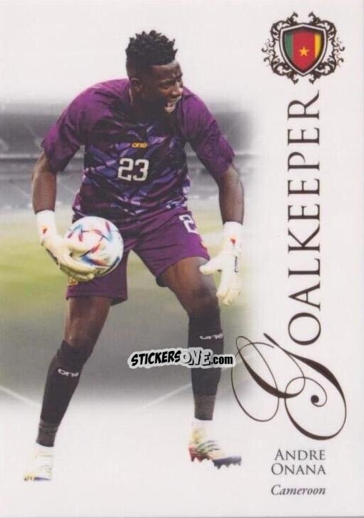 Sticker André Onana - World Football UNIQUE 2023-2024
 n. 5 - Futera