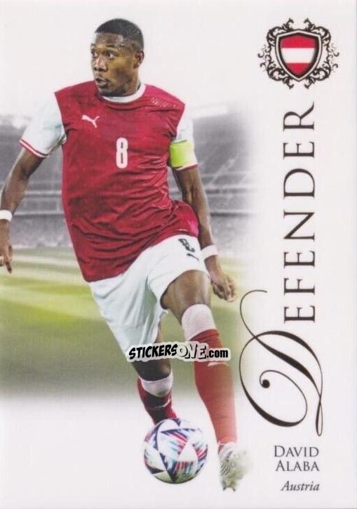 Sticker David Alaba - World Football UNIQUE 2023-2024
 n. 7 - Futera