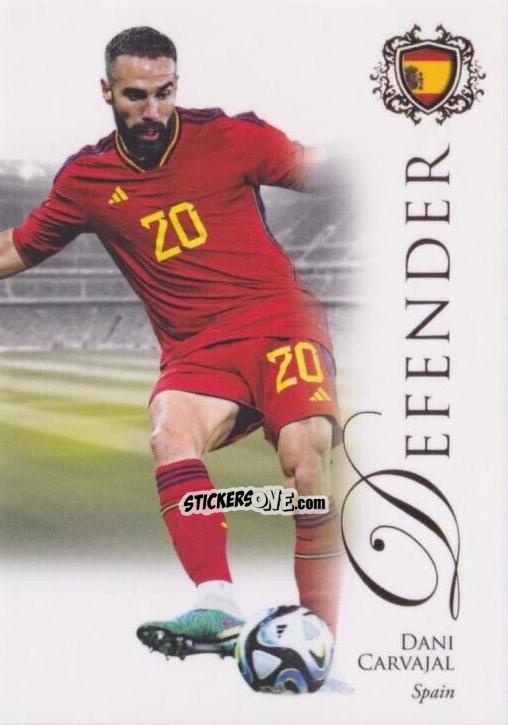 Cromo Dani Carvajal - World Football UNIQUE 2023-2024
 n. 10 - Futera